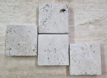 Load image into Gallery viewer, CLASSIC TRAVERTINE TUMBLED COBBLES 100x100