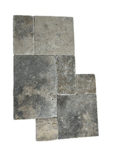 Load image into Gallery viewer, SILVER TRAVERTINE TUMBLED & UNFILLED MEDIUM FRENCH