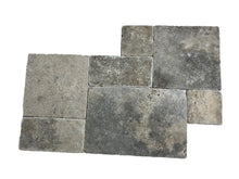 Load image into Gallery viewer, SILVER TRAVERTINE TUMBLED & UNFILLED MEDIUM FRENCH