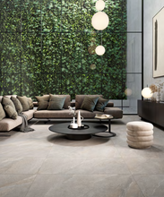 Load image into Gallery viewer, GREY QUARTZ LAPPATO PORCELAIN