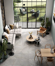 Load image into Gallery viewer, GREY QUARTZ LAPPATO PORCELAIN