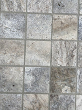 Load image into Gallery viewer, SILVER TRAVERTINE TUMBLED COBBLE 100x100