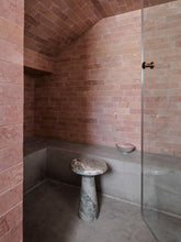 Load image into Gallery viewer, ROSSO CREMA TUMBLED MARBLE LONG SUBWAY