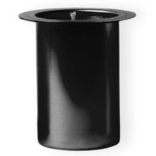 Load image into Gallery viewer, NERO MARQUINA MARBLE HANDCRAFTED CANDEL VESSEL WITH LID