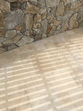 Load image into Gallery viewer, CLASSIC TRAVERTINE FRENCH PATTERN TUMBLED TILE
