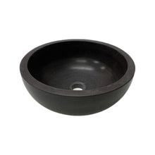 Load image into Gallery viewer, ROMA BASIN BLACK BASALT STONE