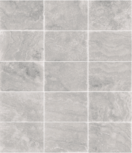 Load image into Gallery viewer, TRAVERTINE SILVER PORCELAIN