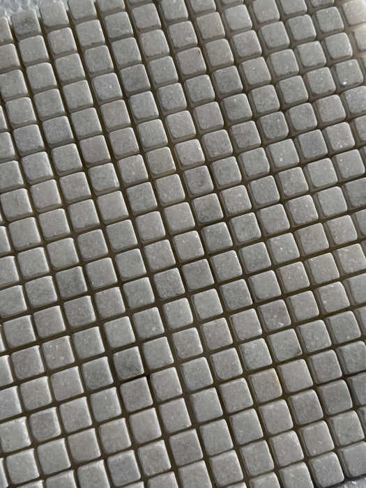 Crystal White Marble Mini Square Mosaic