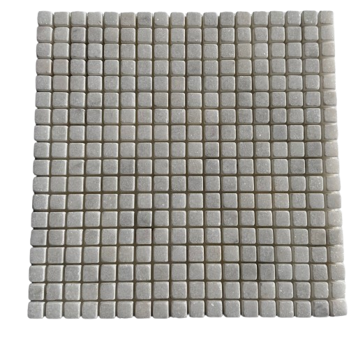 Crystal White Marble Mini Square Mosaic