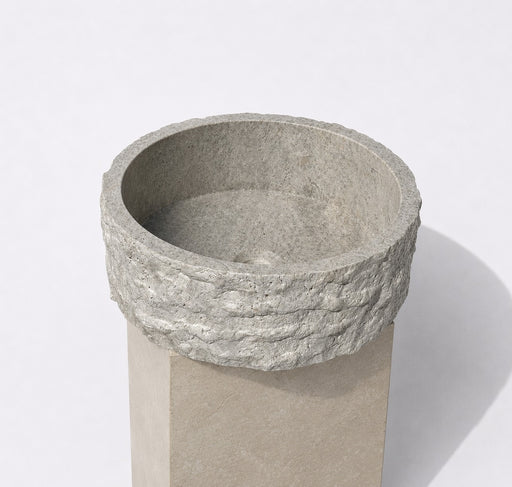 Jerusalem Basin Silver Travertine