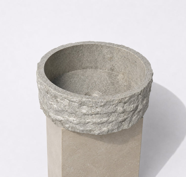 Jerusalem Basin Silver Travertine