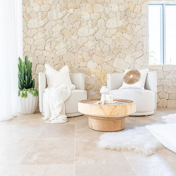 Classic Travertine Tile 203x203x12 Tumbled