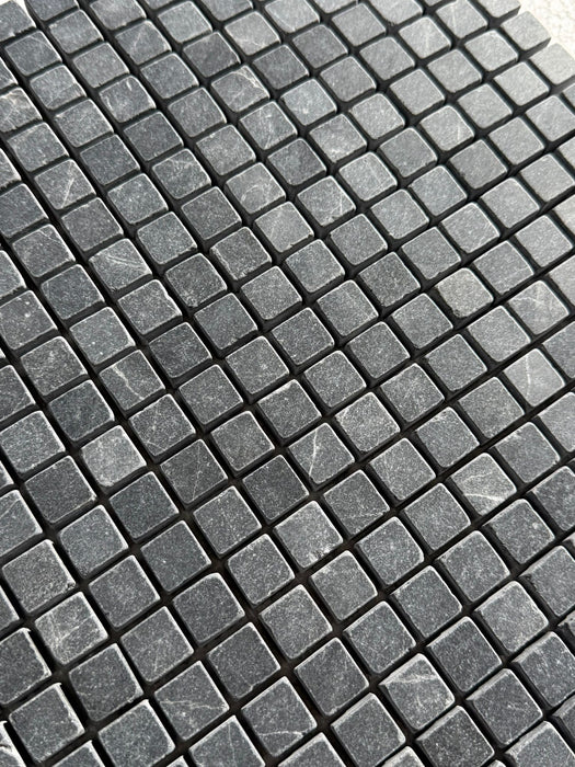 Nero Marquina Marble Mini Square Mosaic