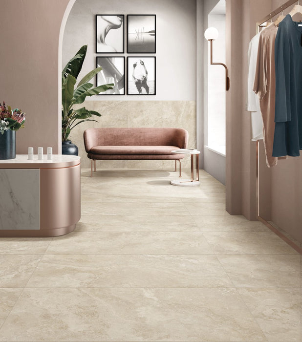 Nordic Beige Porcelain Tile 600x1200x10