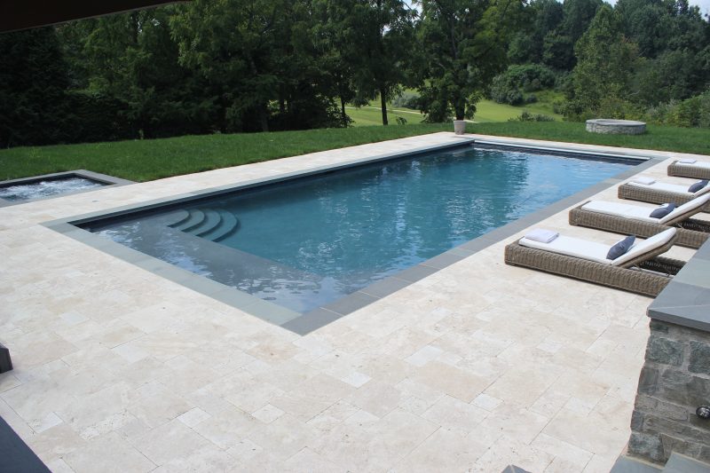 Classic Travertine Paver 203x203x30