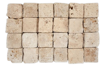 Load image into Gallery viewer, RUSTIC EDGE CLASSIC TRAVERTINE TUMBLED COBBLES
