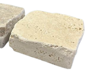 Classic Travertine Rustic Edge Cobbles