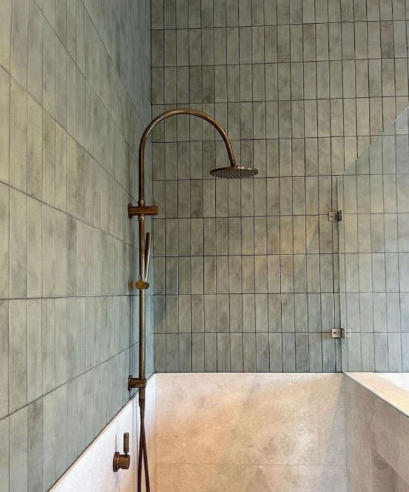 Nova Subway Verde Porcelain Tile Matte