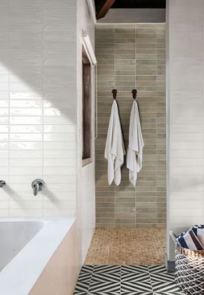 Memory Subway Sand Brown Porcelain Tile