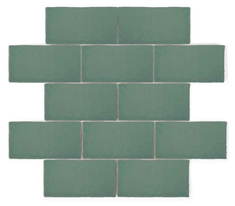 Majorca Subway Sage Ceramic Tile