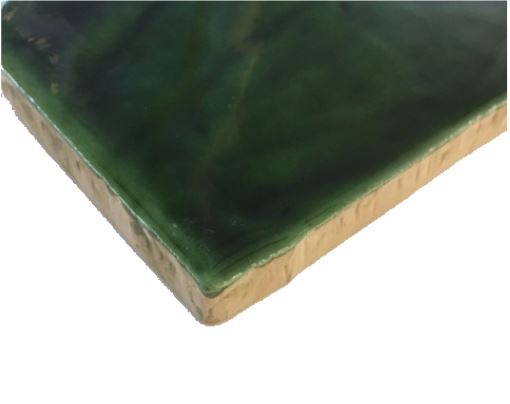 Majorca Square Vintage Green Ceramic Tile