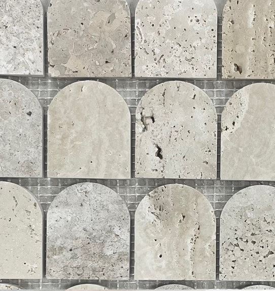 CLASSIC TRAVERTINE ARCH MOSAIC