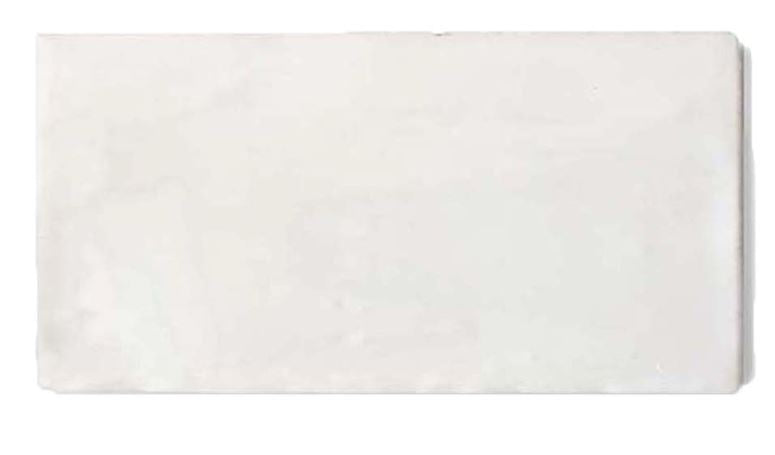 Majorca Subway White Ceramic Tile 100x200x10 Gloss