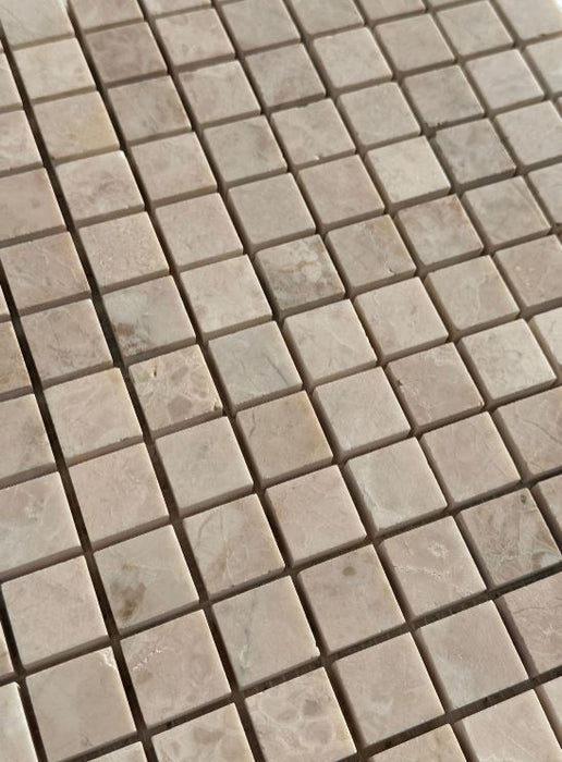 Crema Marfil Marble Mini Square Mosaic