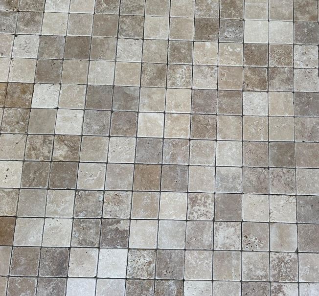 Walnut Travertine Cobbles
