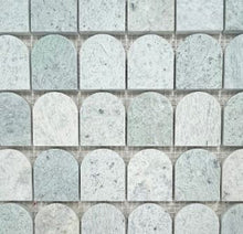 Load image into Gallery viewer, MING GREEN MARBLE ARCH MOSAIC
