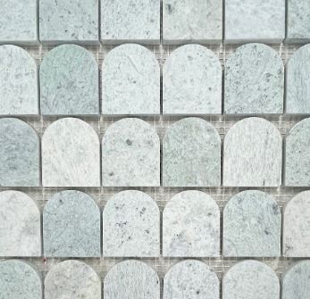 MING GREEN MARBLE ARCH MOSAIC