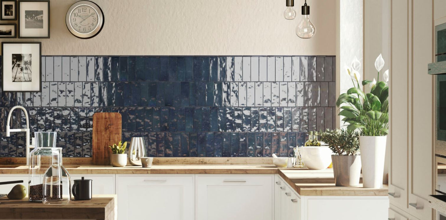 Nova Subway Marine Porcelain Tile Gloss