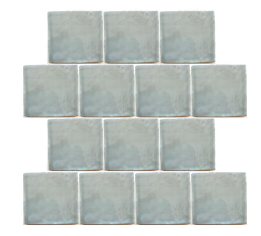 Majorca Square Mint Gloss Ceramic Tile