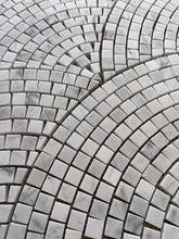 Load image into Gallery viewer, CARRARA MINI FAN MOSAIC
