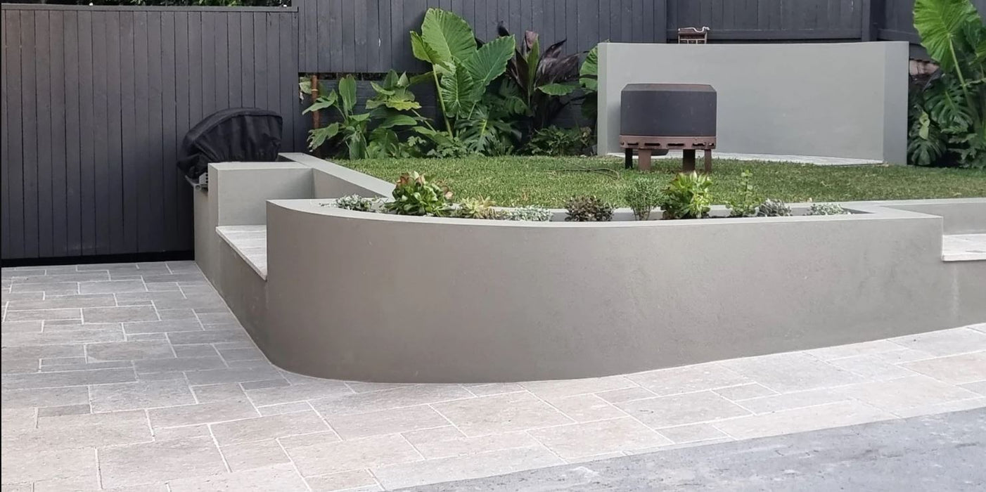 Chateau Green Fossil Limestone Paver 406x610x30 Tumbled