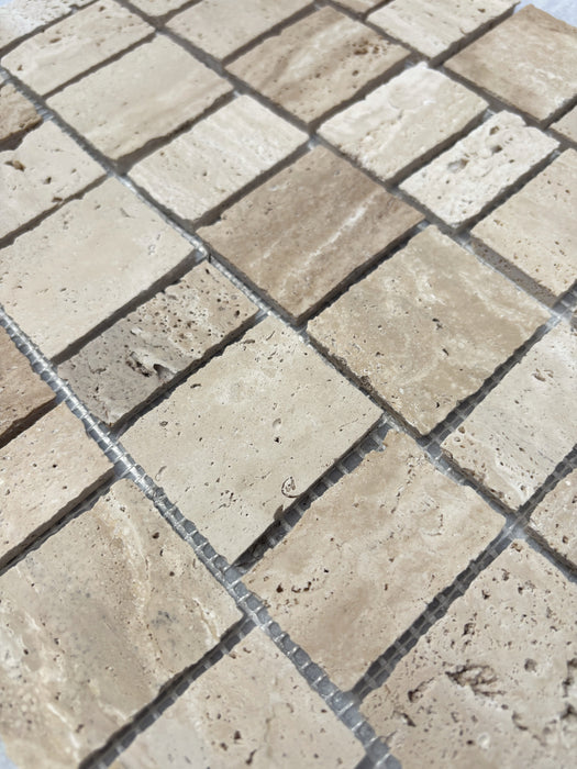 Classic Travertine Domenica Mosaic