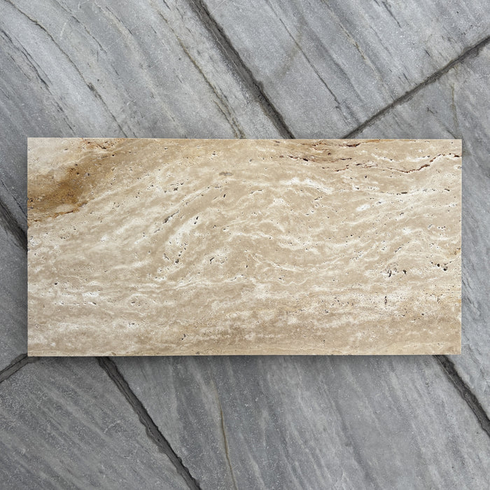 Classic Travertine Vein Cut Tile 610x305x12