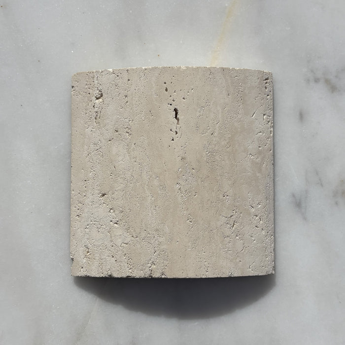 Classic Travertine Wide Convex Flute
