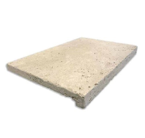 Classic Travertine Drop Face Coping 610x406x30