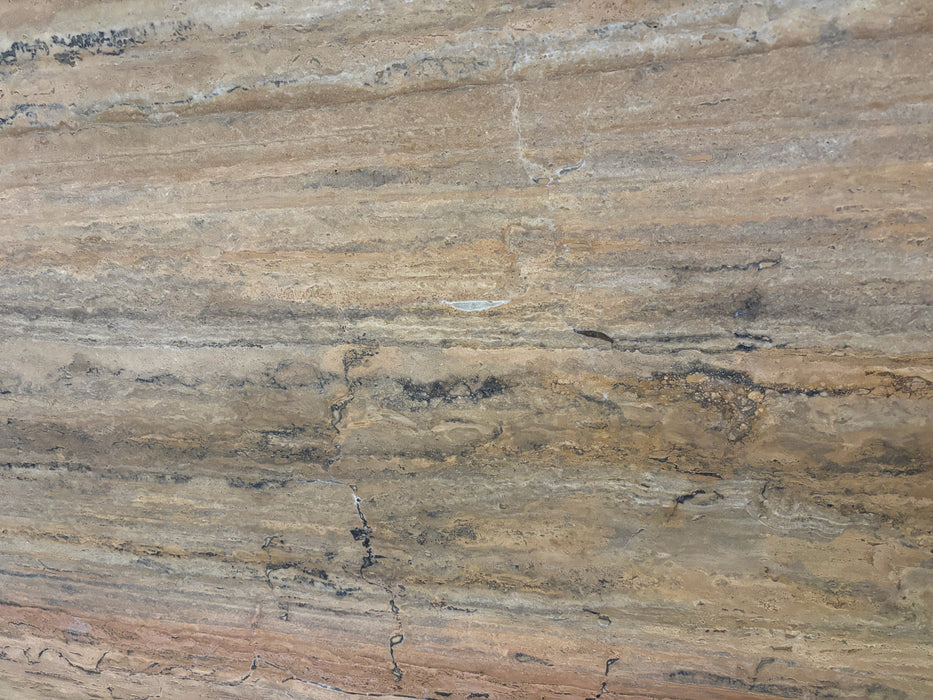 Country Classic Travertine Vein Cut Slab Honed & Filled