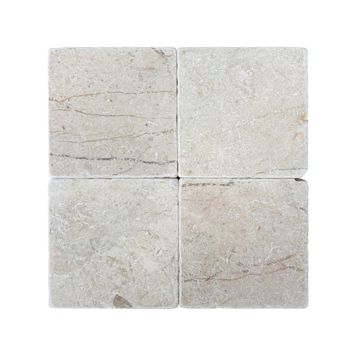 Crema Marfil Marble Tile 100x100x10 Tumbled