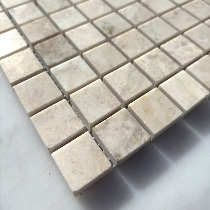 Crema Nova Marble Small Square Mosaic