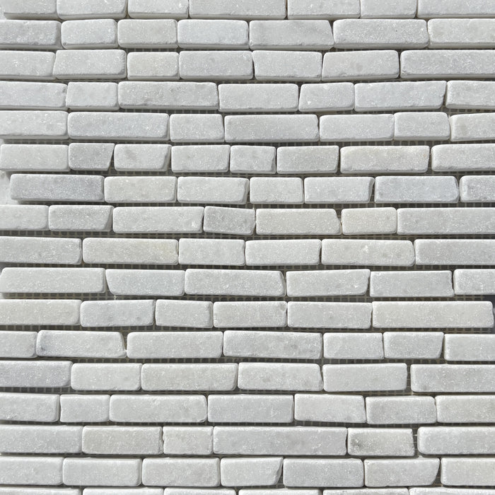 Crystal White Marble Free Length Mosaic