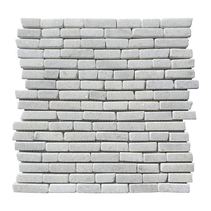 Crystal White Marble Free Length Mosaic