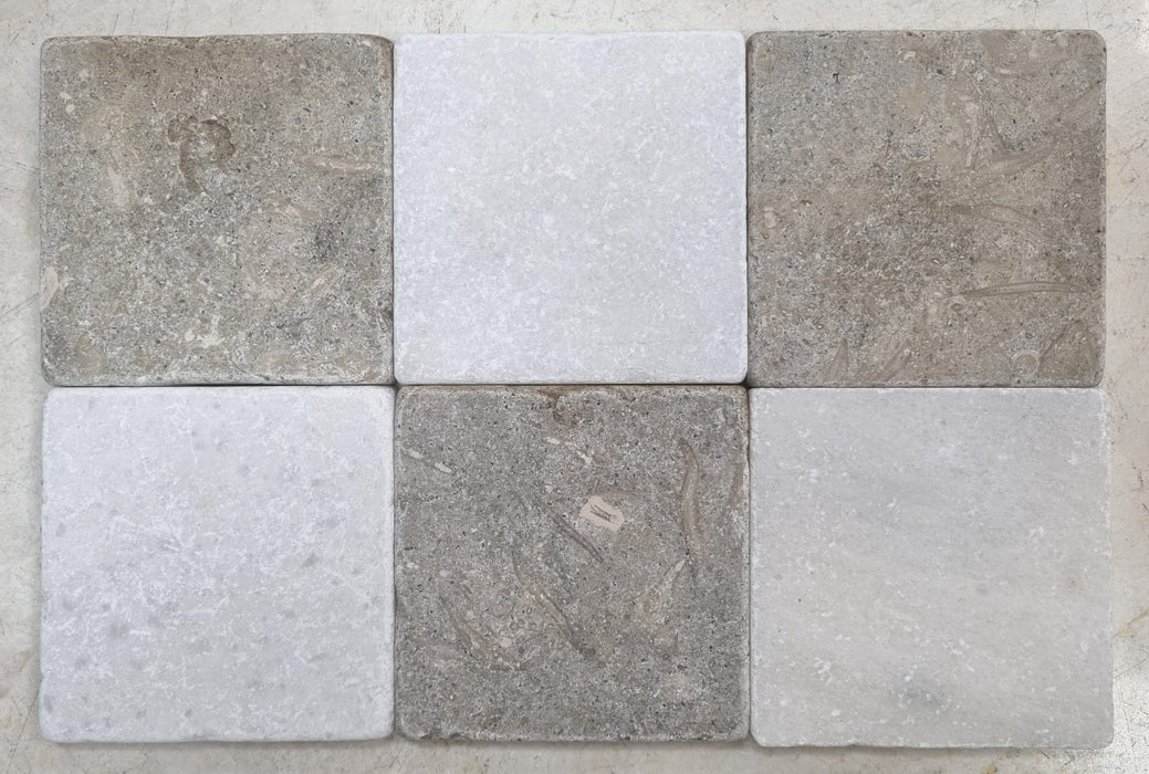 Chateau Green Fossil Limestone Tile 100x100x10