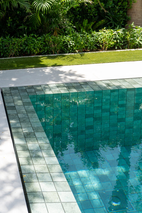 Balistone Square Ubud Mix Porcelain Mosaic 97x97x6