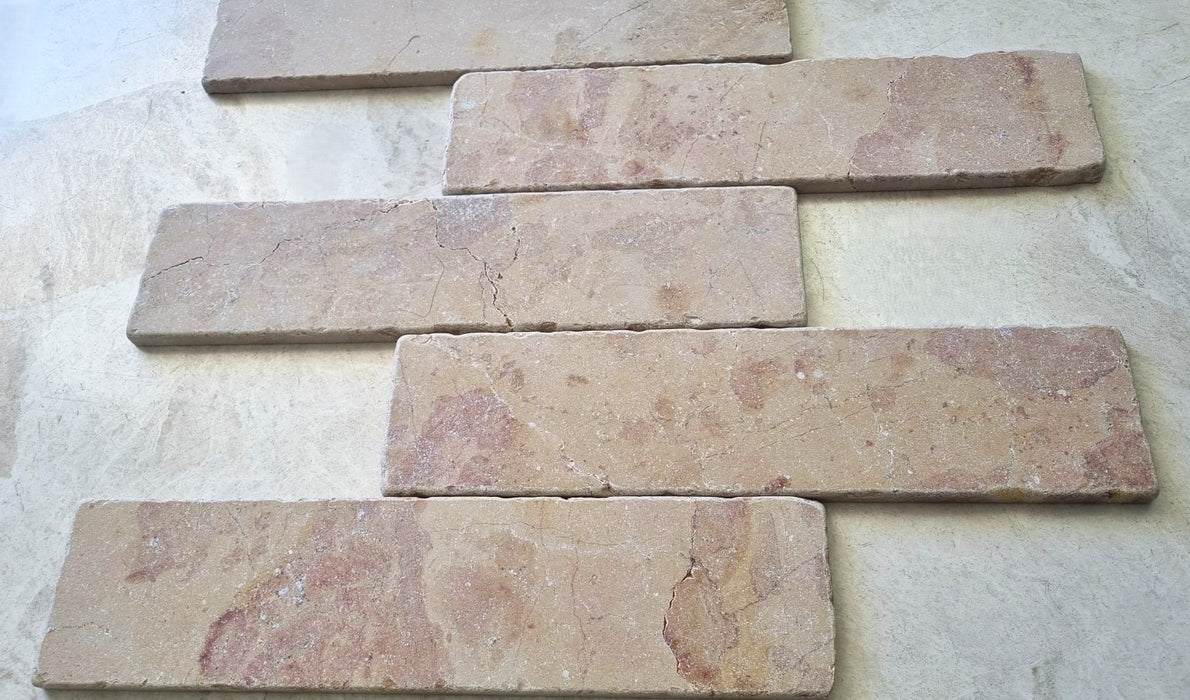 Golden Rose Marble Subway Tile
