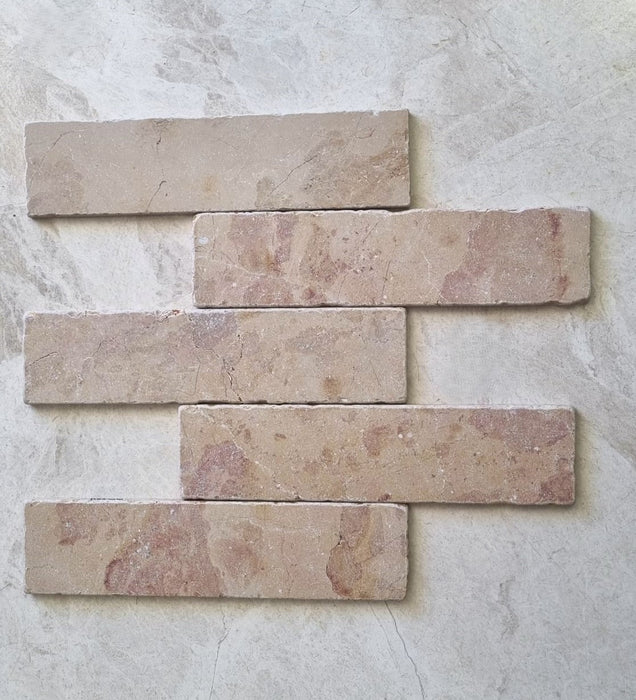 Golden Rose Marble Subway Tile