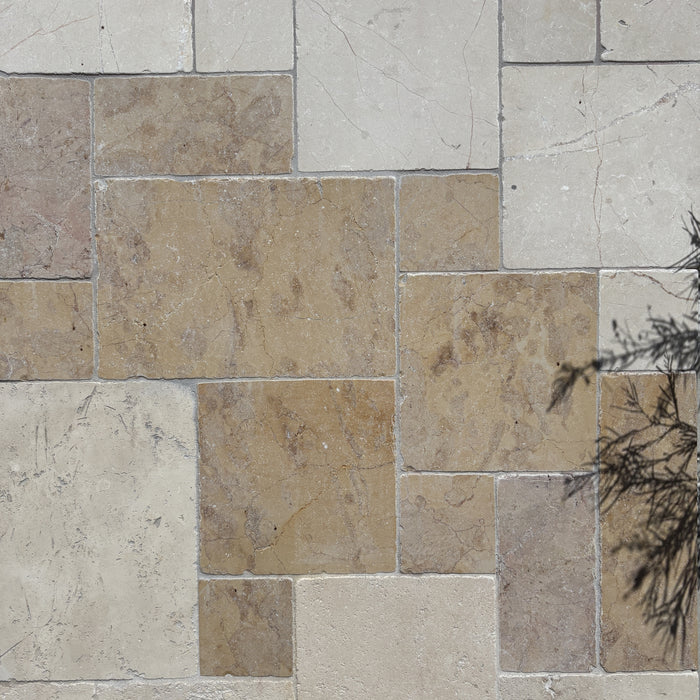 Golden Rose Marble Tile 100x100x10