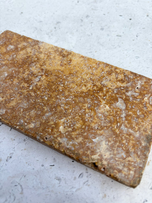 Golden Travertine Tile 75x100x10
